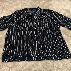 Karen Scott Button Down Blouse